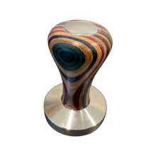 Load image into Gallery viewer, 58mm Coffee Tamper - Premium Woodgrain - Barista Grade
