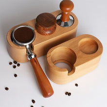 Load image into Gallery viewer, Trio Wooden Coffee Tamper Station And Portafilter Holder
