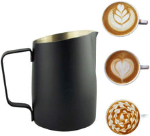 Load image into Gallery viewer, Espresso Milk Frothing Jug - 600ml - Black
