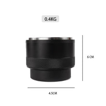 Load image into Gallery viewer, Premium Black 58mm Coffee Press Tamper - Barista Grade
