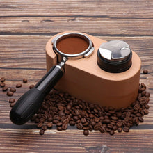 Load image into Gallery viewer, Wooden Coffee Tamper Station And Portafilter Holder
